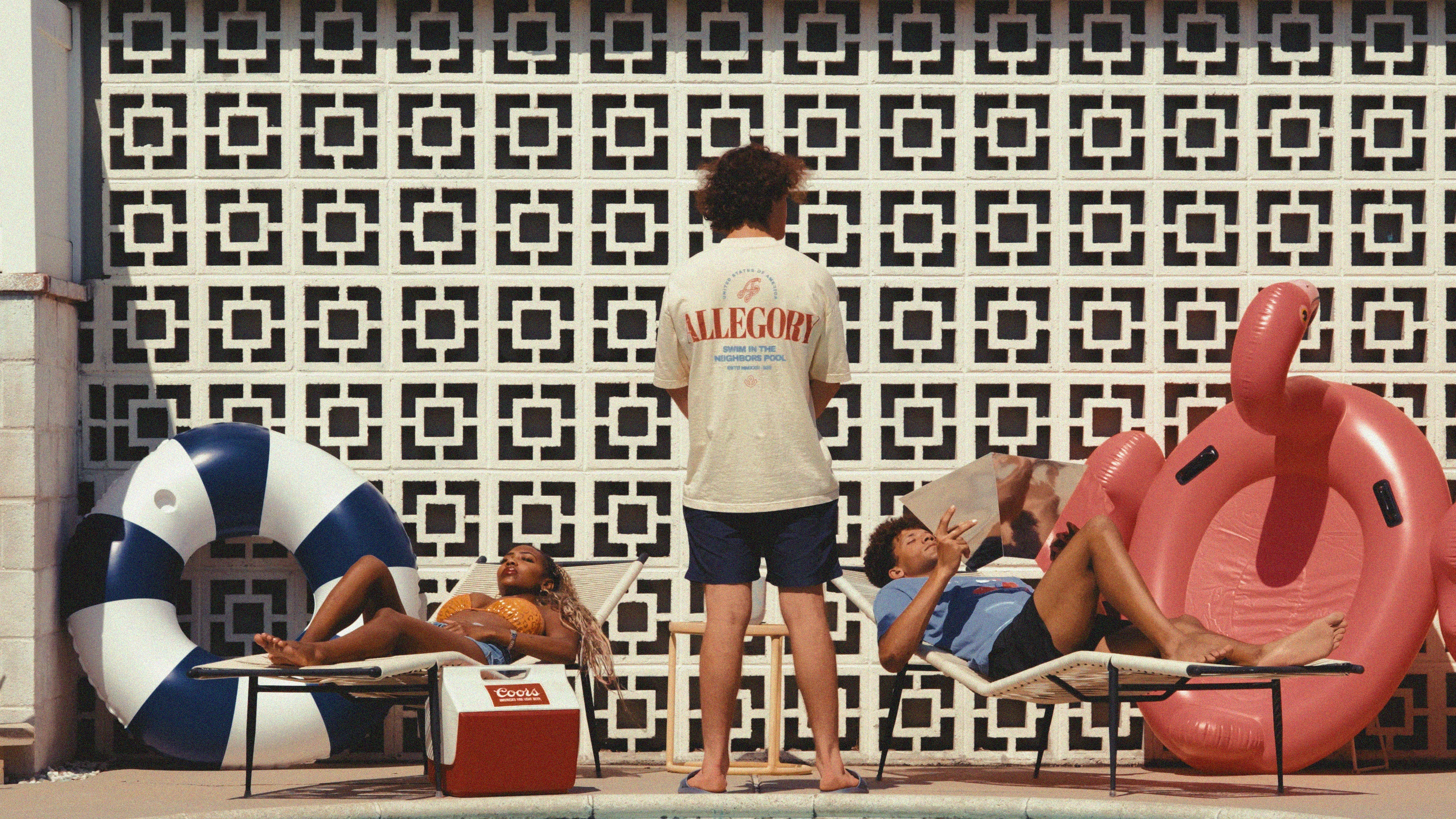 Swim In The Neighbors Pool