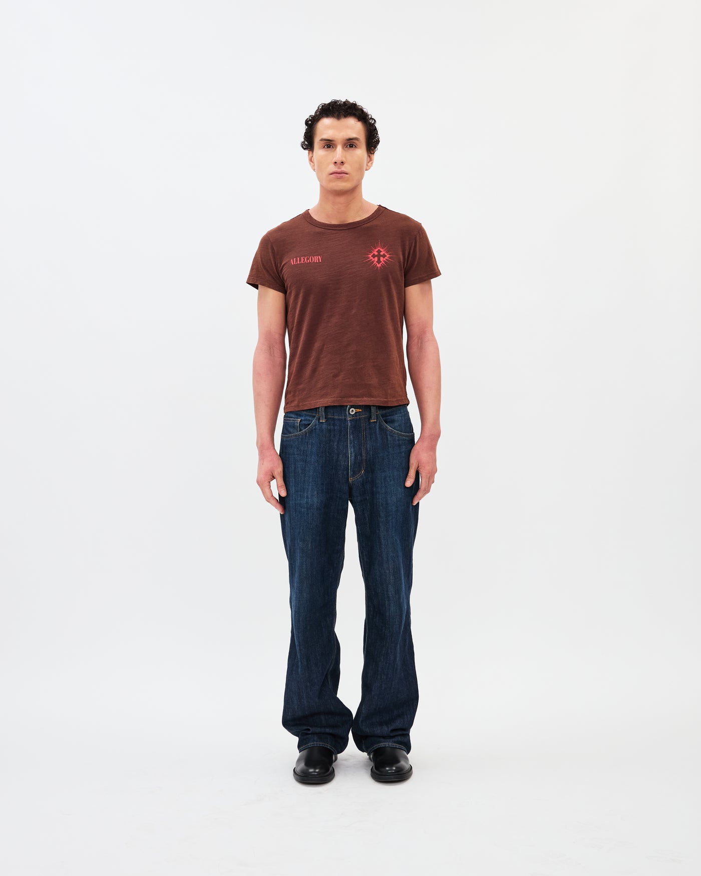 Seven Bowls Heritage Tee / Washed Coffee