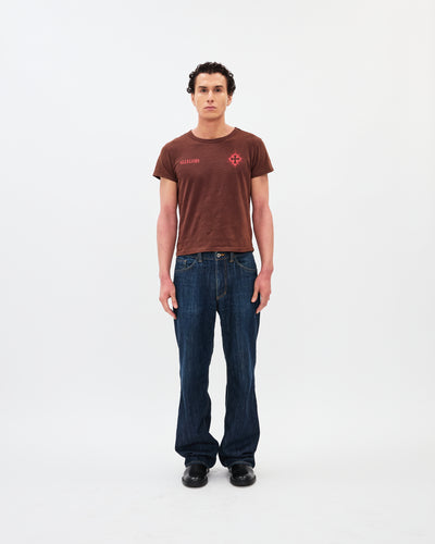 Seven Bowls Heritage Tee / Washed Coffee