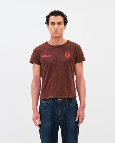 Seven Bowls Heritage Tee / Washed Coffee