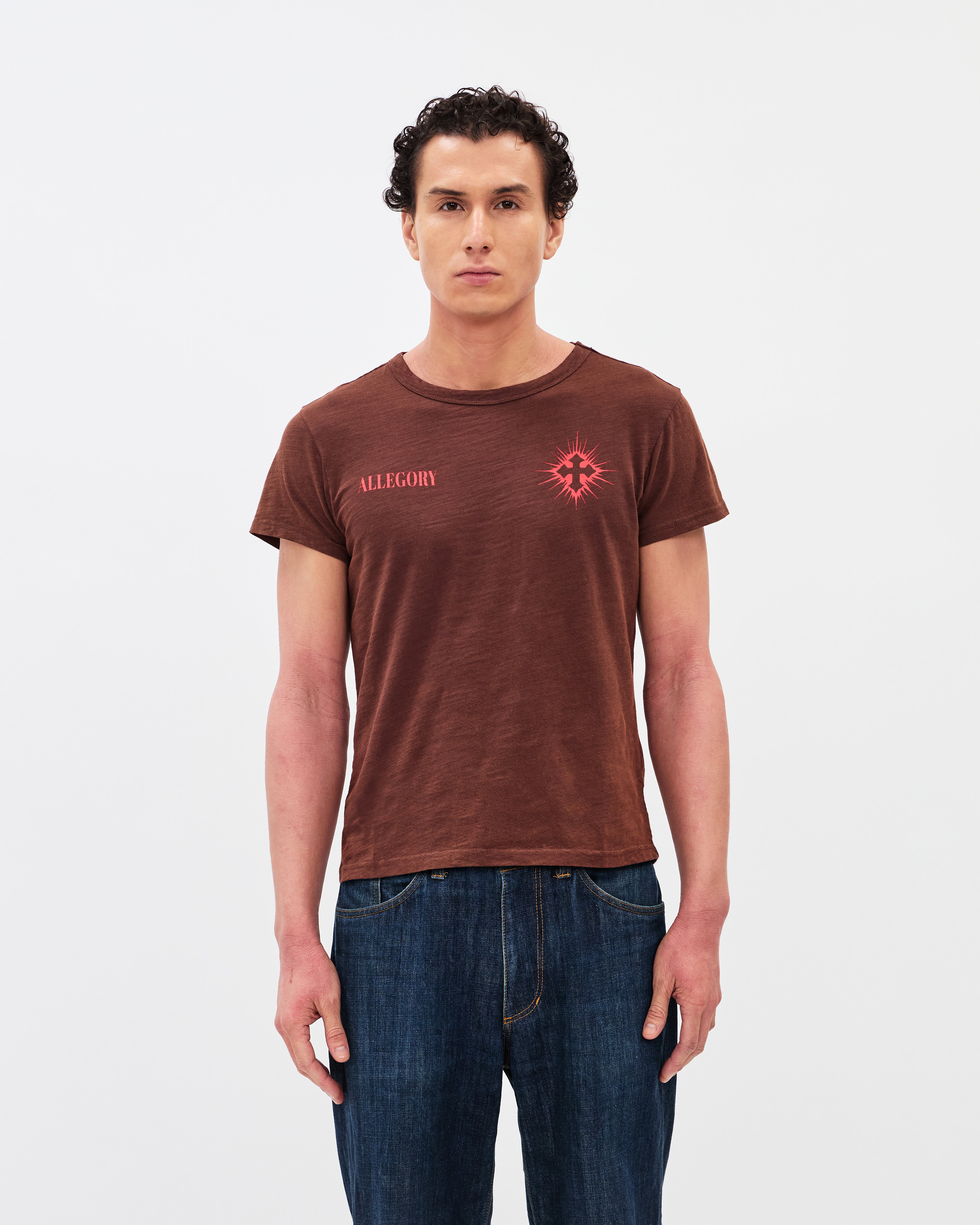 Seven Bowls Classic Tee / Washed Coffee-4