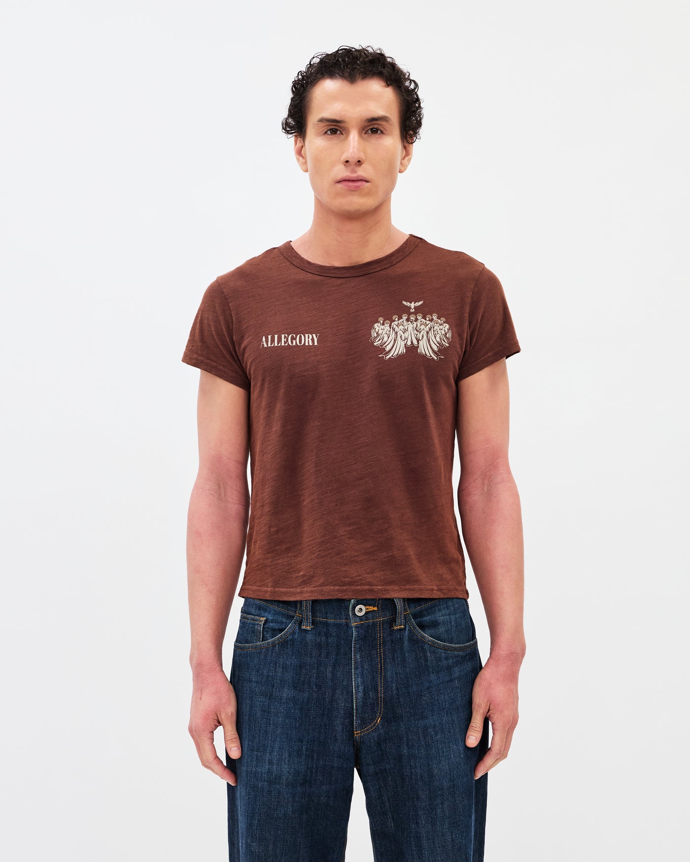 Saved by Grace Heritage Tee / Washed Coffee