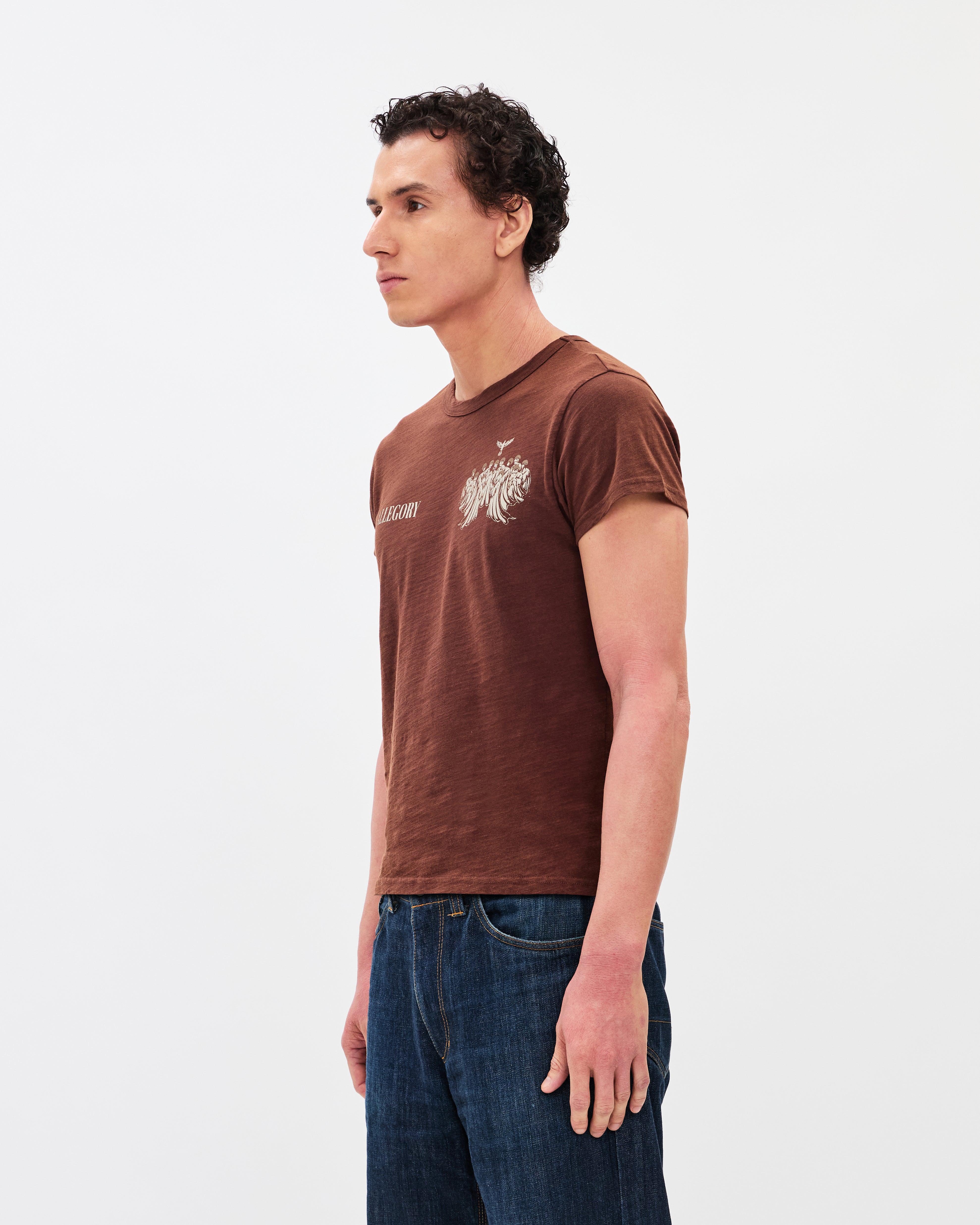 Saved by Grace Classic Tee / Washed Coffee-6