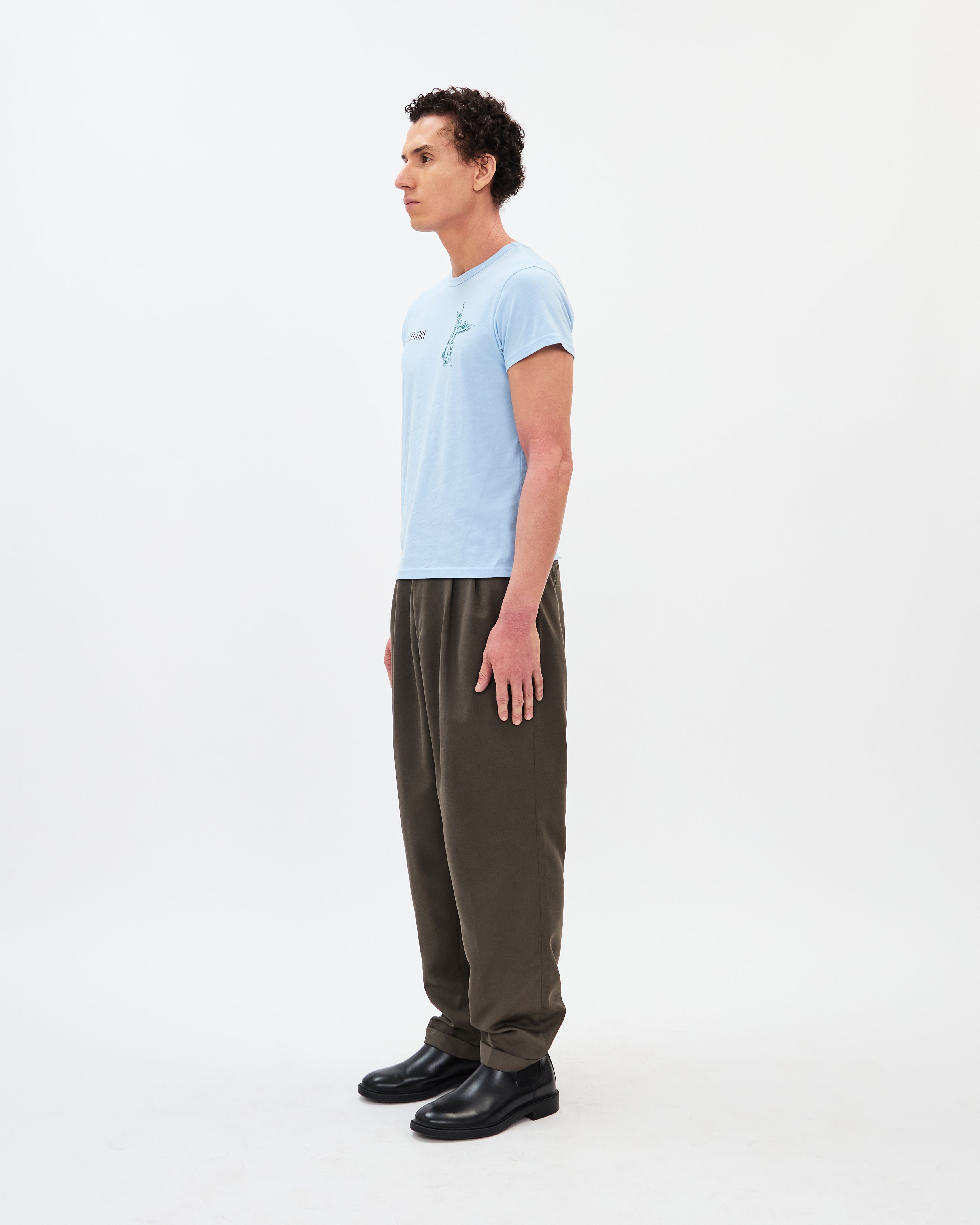 Seven Trumpets Classic Tee / Cloud Blue-4