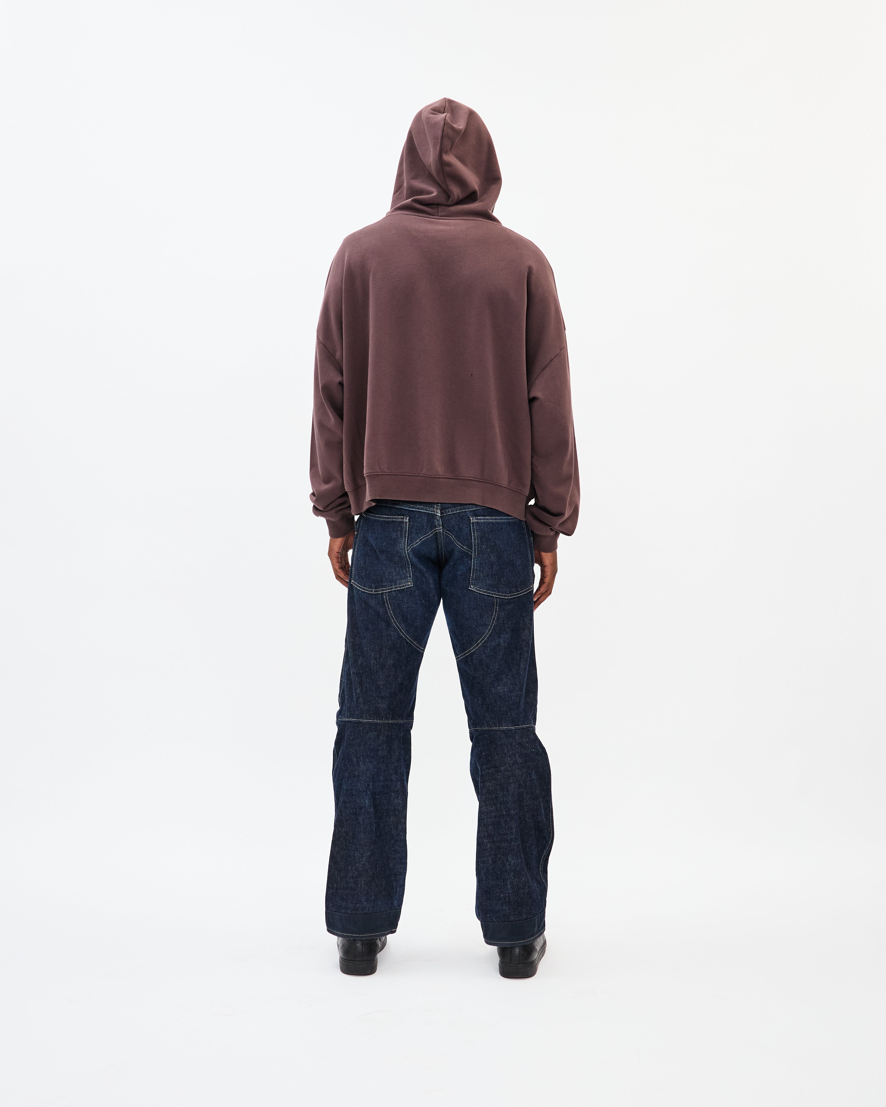 Fall of Babylon Hoodie / Washed Brown-5