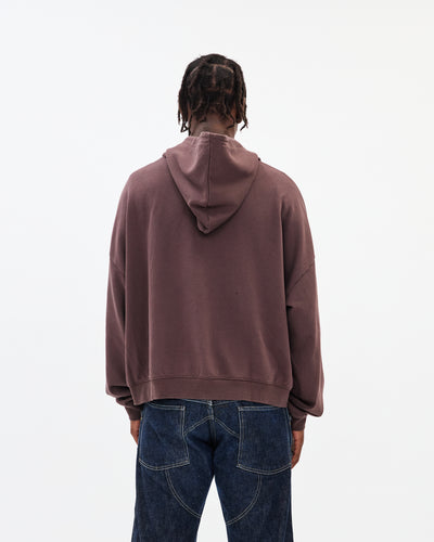 Fall of Babylon Hoodie / Washed Brown