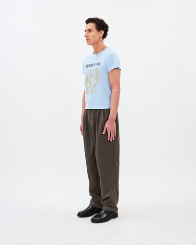 Merciful Angel Heritage Tee / Cloud Blue