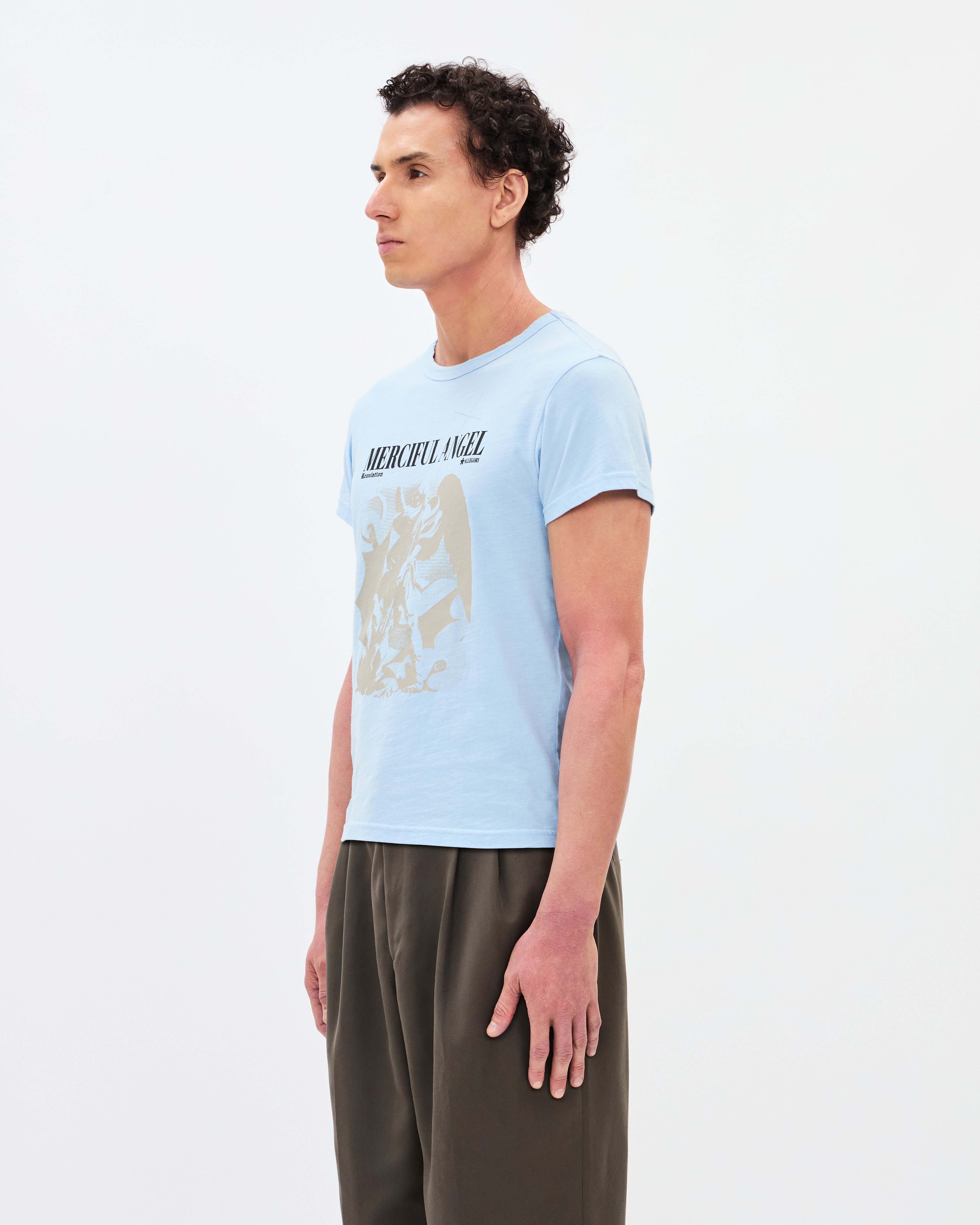 Merciful Angel Classic Tee / Cloud Blue-6