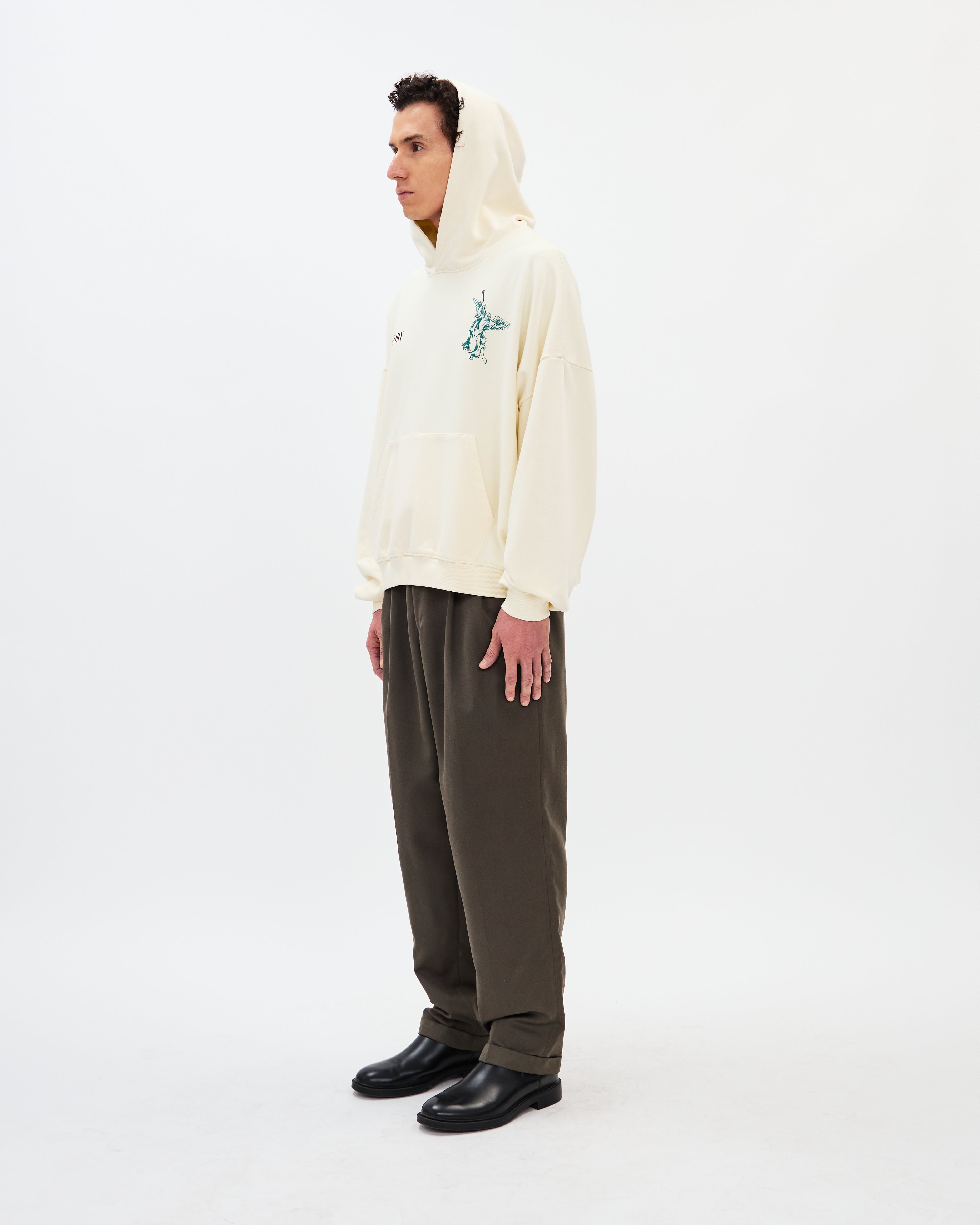 Seven Trumpets Hoodie / Creme-4