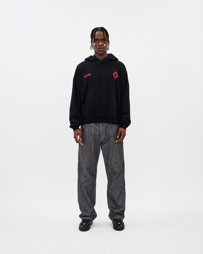 The Seven Bowls Hoodie / Black