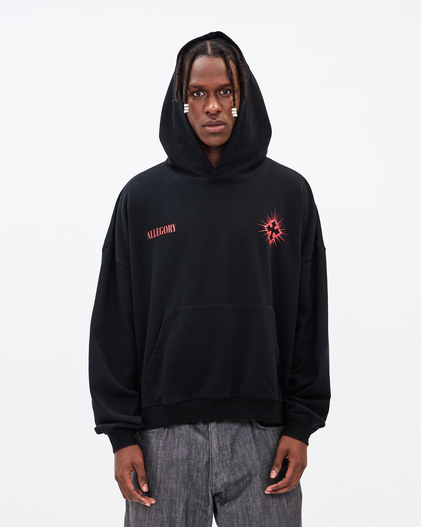The Seven Bowls Hoodie / Black