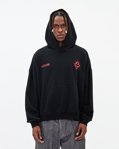The Seven Bowls Hoodie / Black