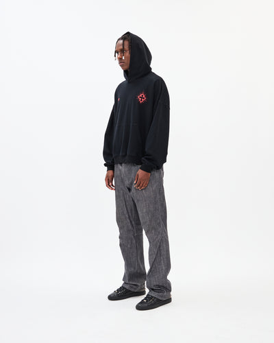 The Seven Bowls Hoodie / Black