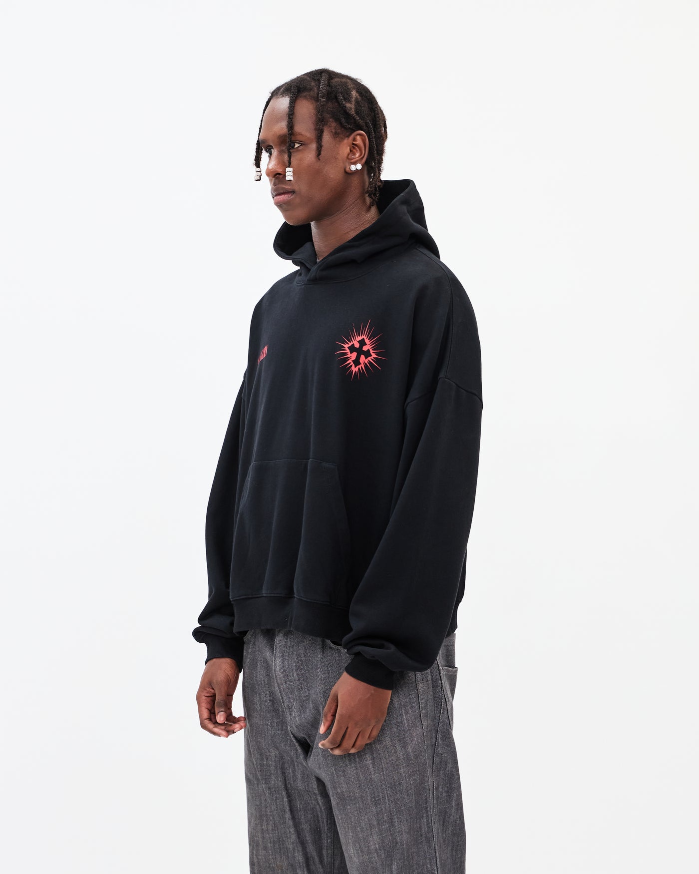 The Seven Bowls Hoodie / Black