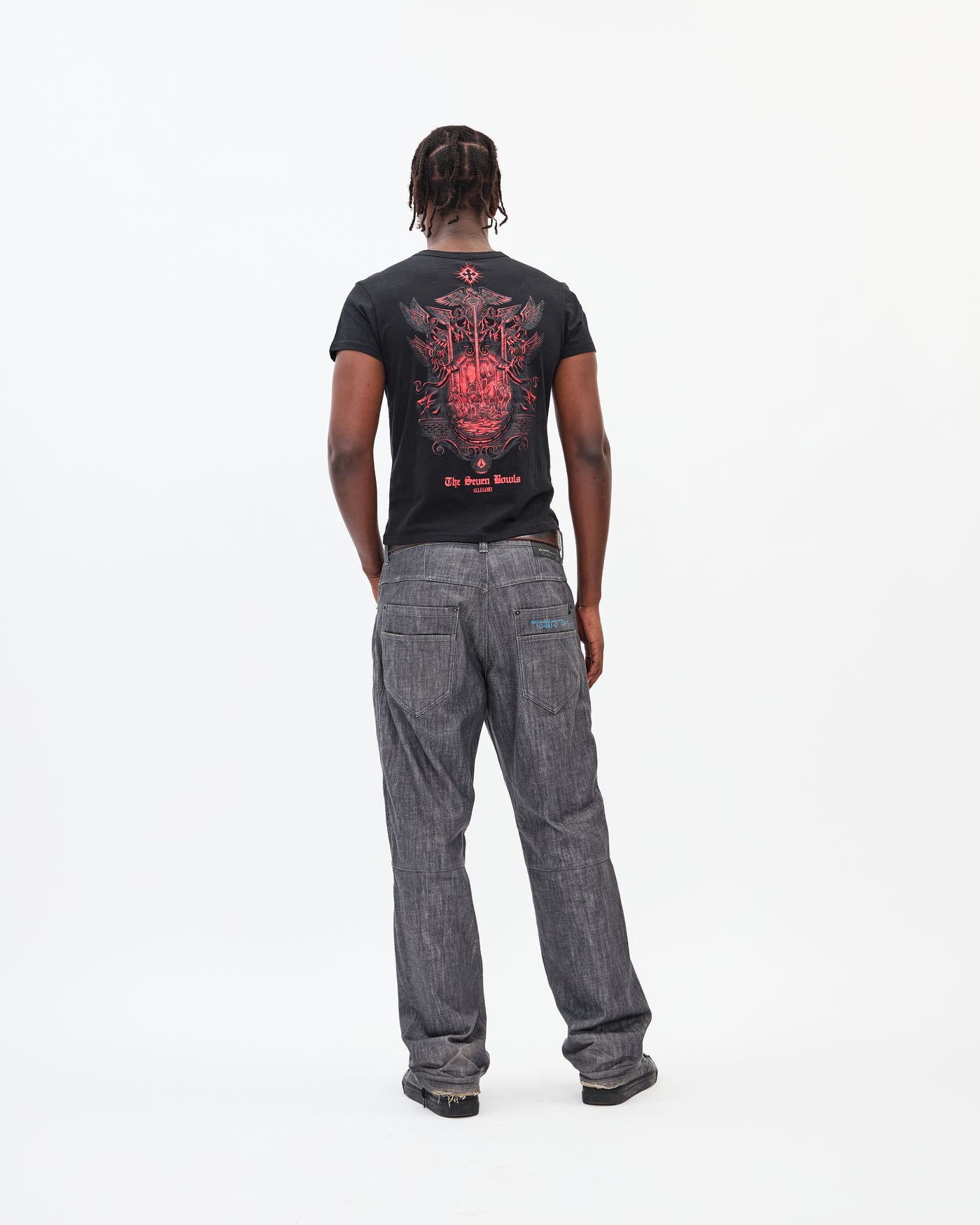 Seven Bowls Heritage Tee / Black