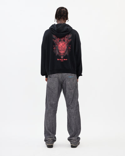 The Seven Bowls Hoodie / Black