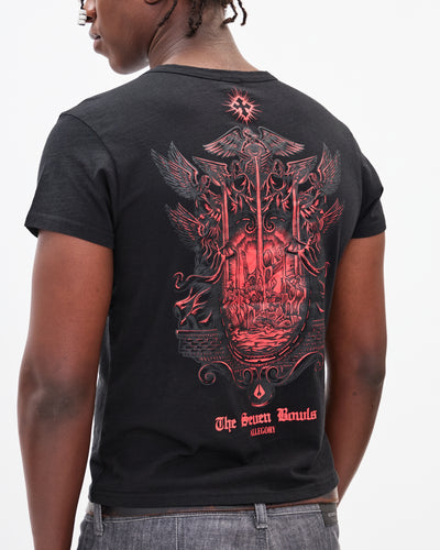 Seven Bowls Heritage Tee / Black