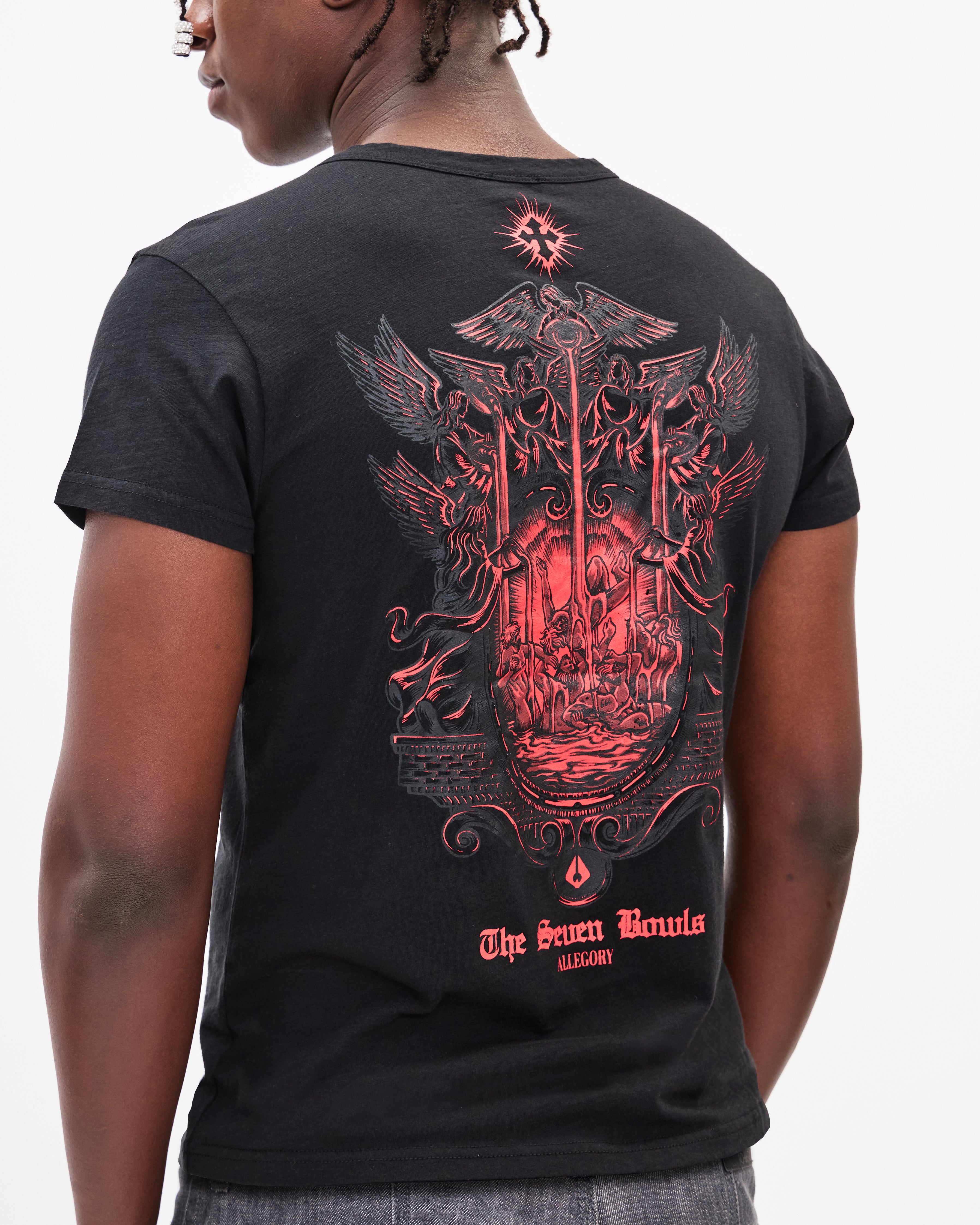 Seven Bowls Classic Tee / Black-9