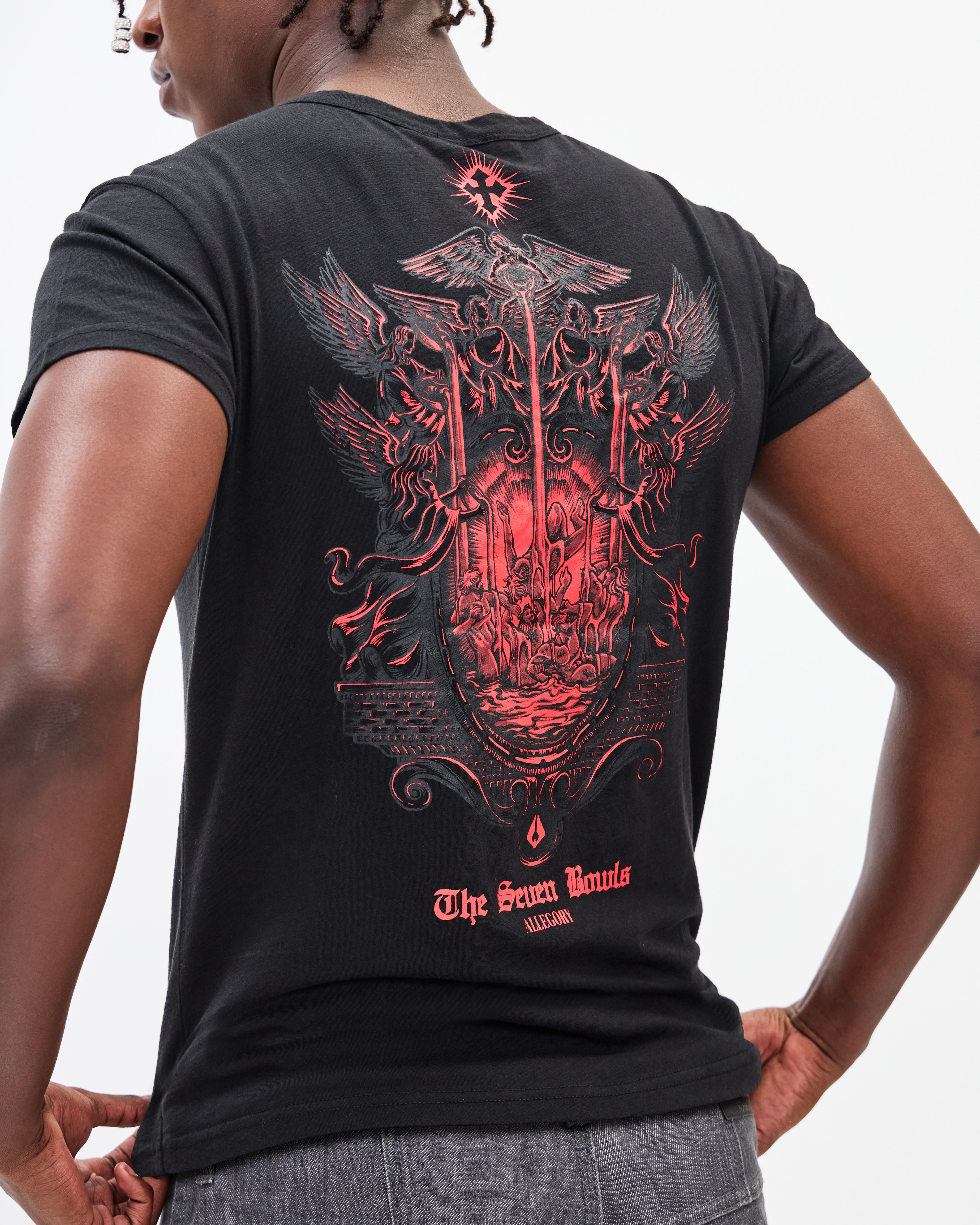 Seven Bowls Classic Tee / Black-10