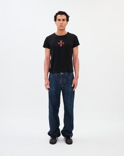 The Cross Heritage Tee / Black
