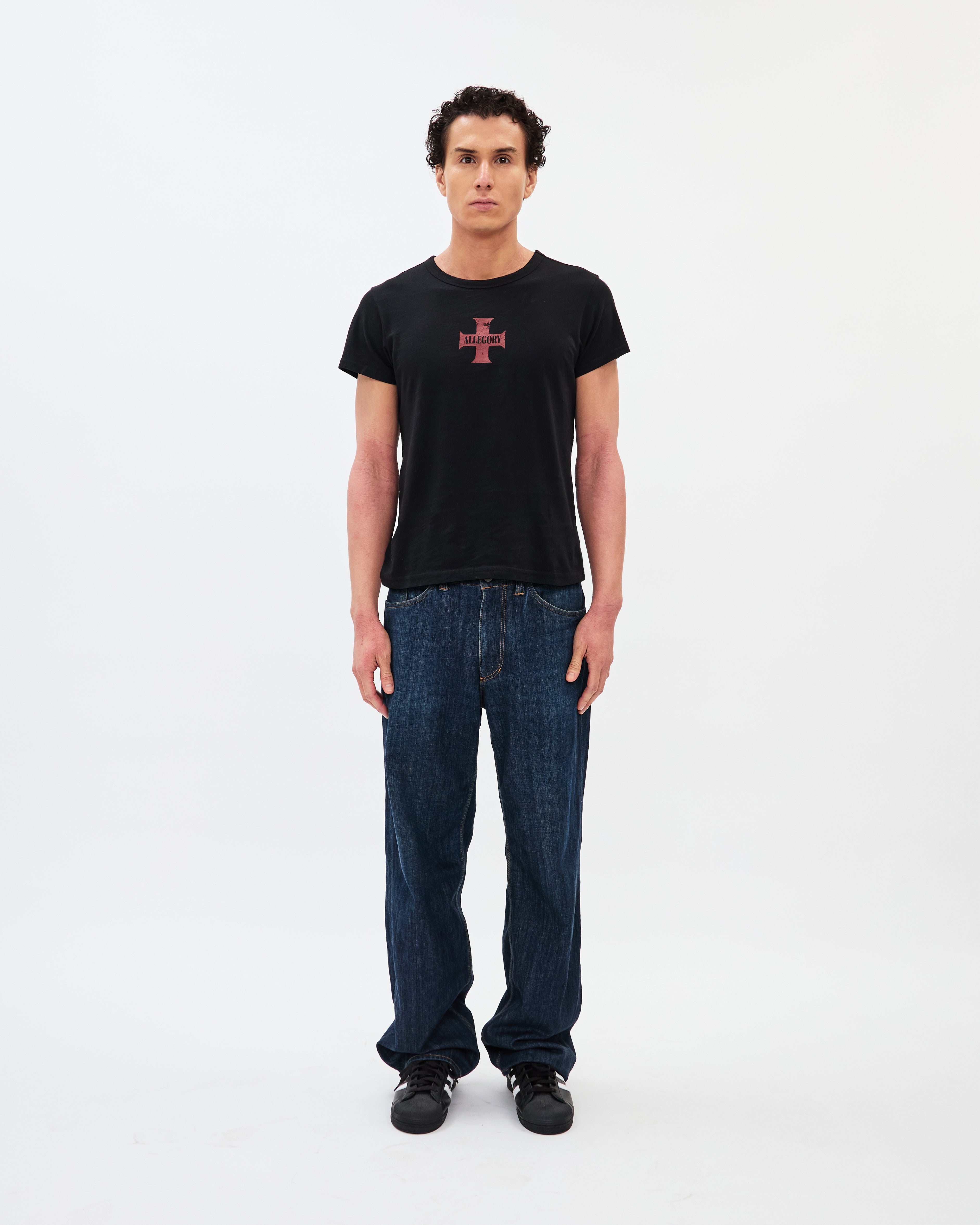 The Cross Classic Tee / Black-3