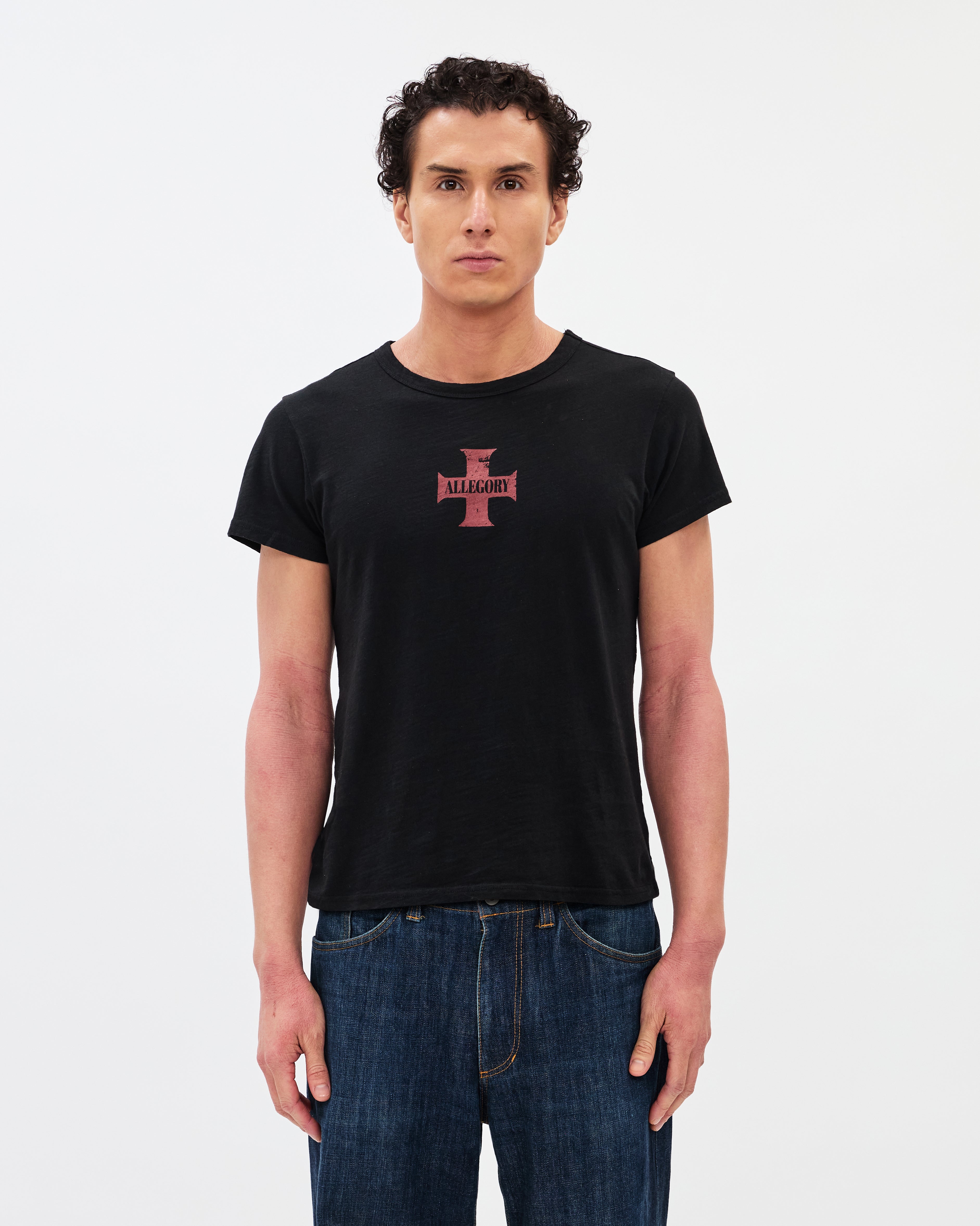 The Cross Classic Tee / Black-6