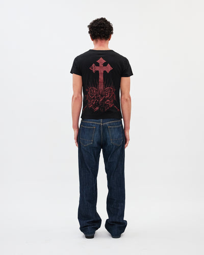 The Cross Heritage Tee / Black