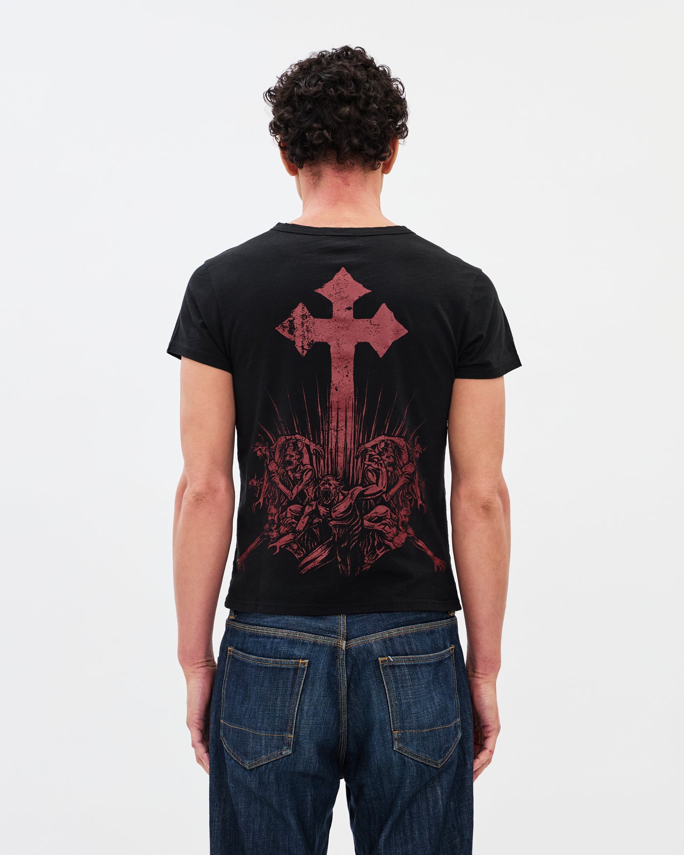 The Cross Heritage Tee / Black