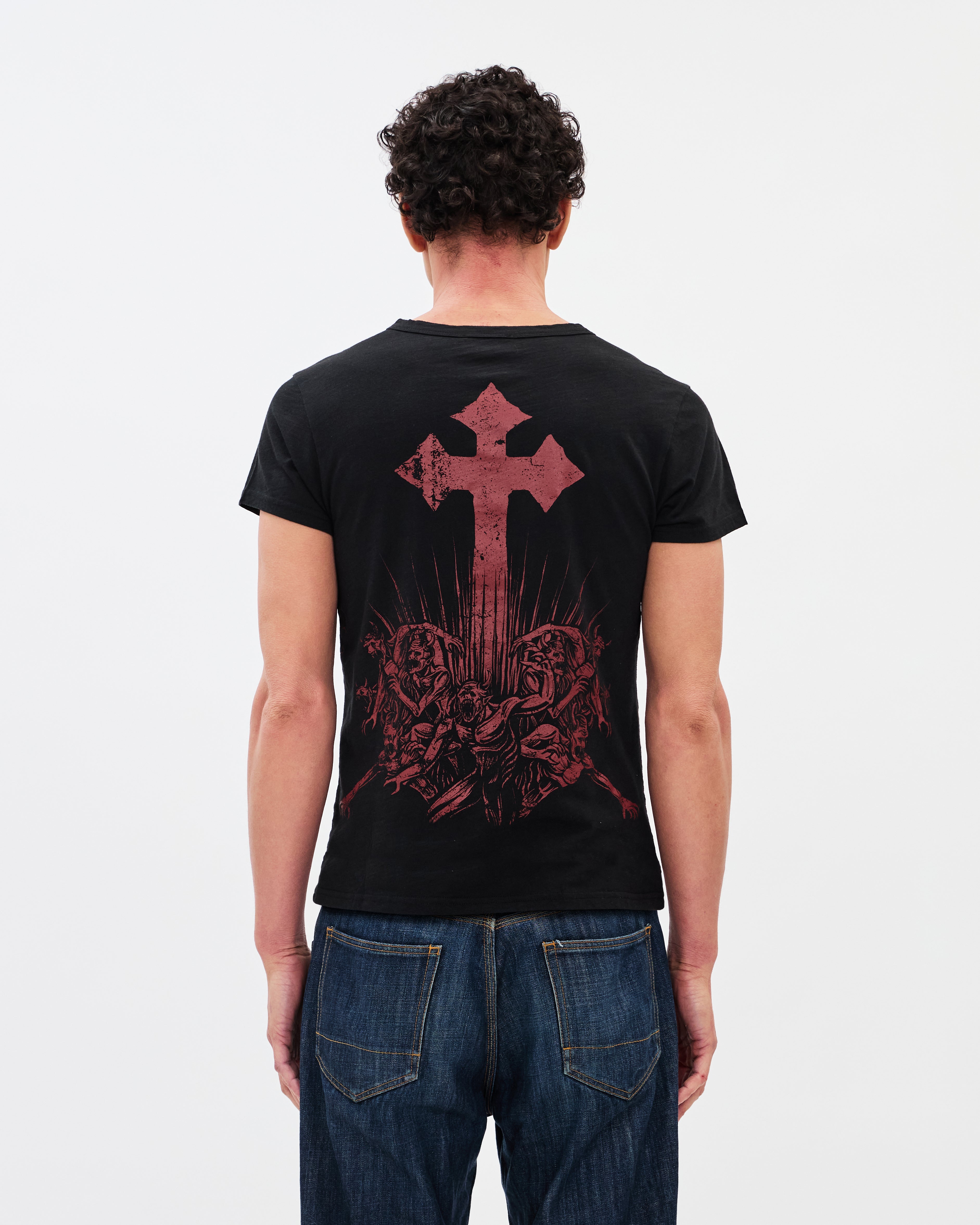 The Cross Classic Tee / Black-8