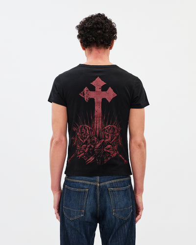 The Cross Heritage Tee / Black