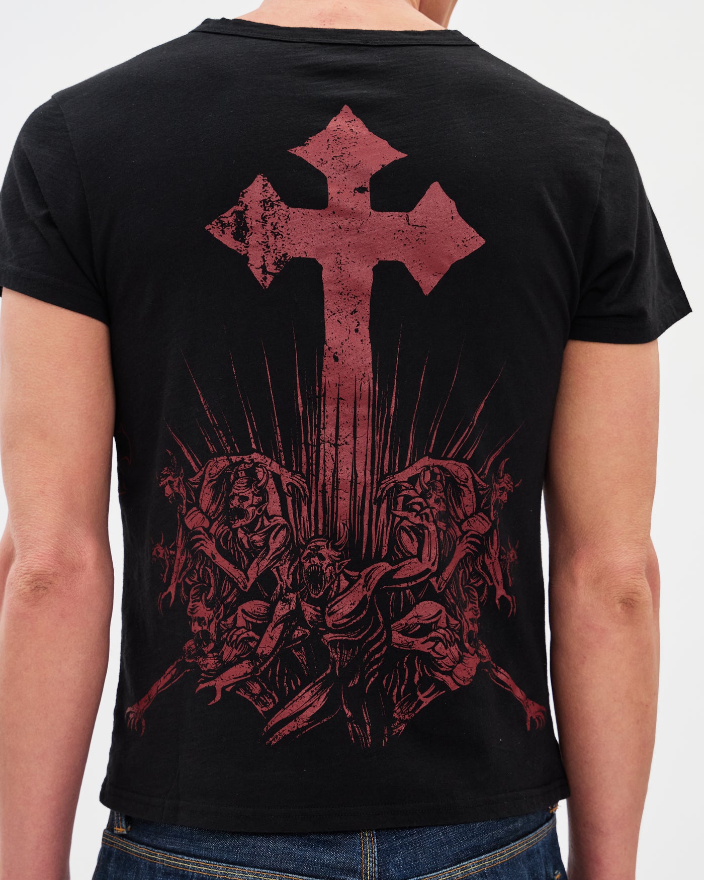 The Cross Heritage Tee / Black