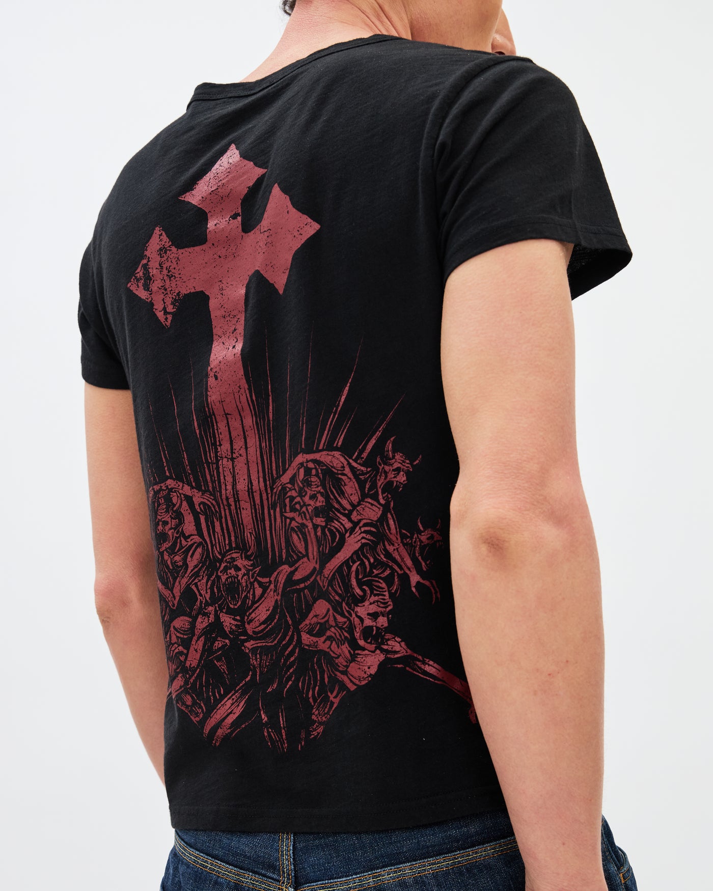 The Cross Heritage Tee / Black