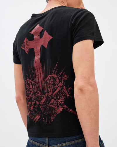 The Cross Heritage Tee / Black
