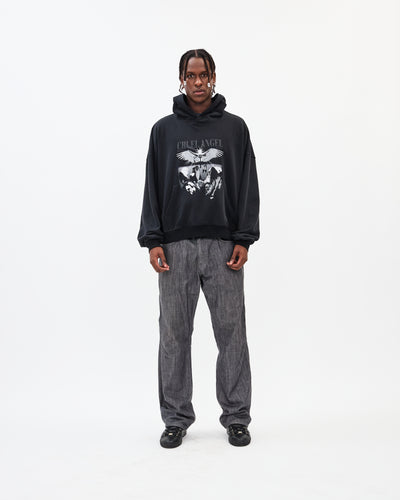 Cruel Angel Hoodie / Washed Grey