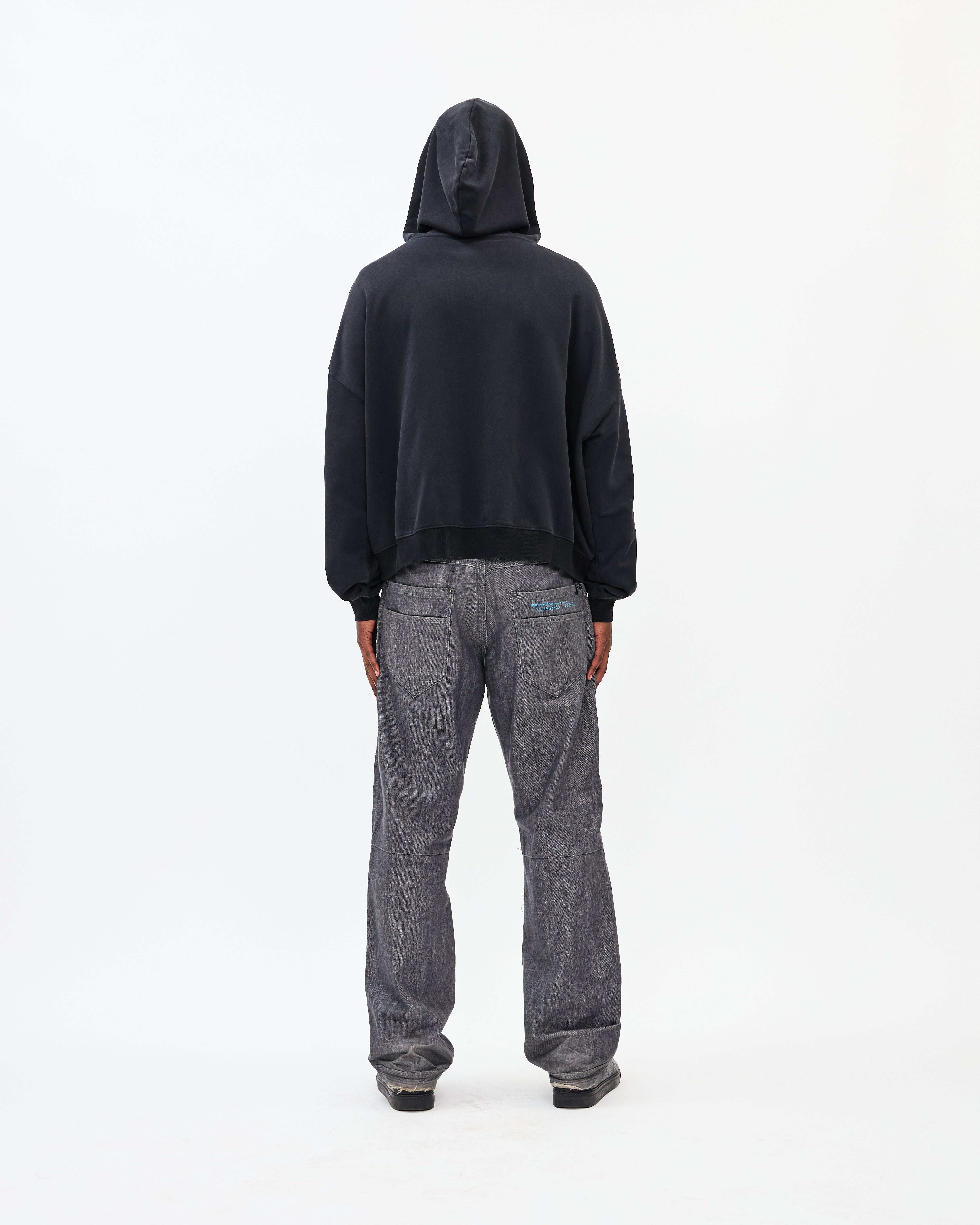 Cruel Angel Hoodie / Washed Grey-3