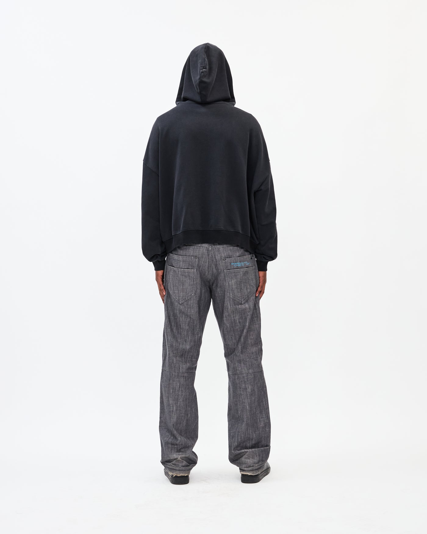 Cruel Angel Hoodie / Washed Grey