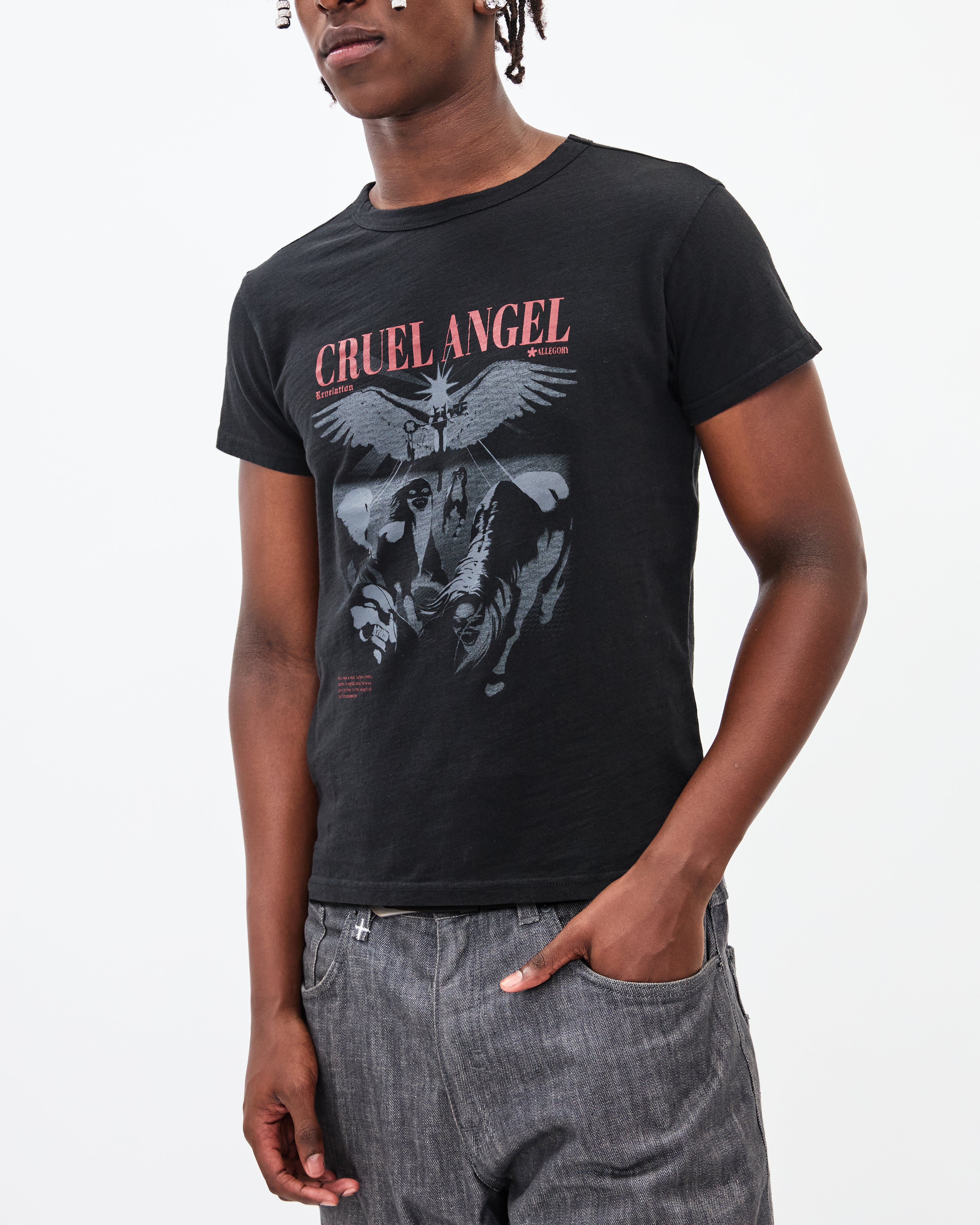 Cruel Angel Classic Tee / Black-4