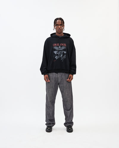 Cruel Angel Hoodie / Black