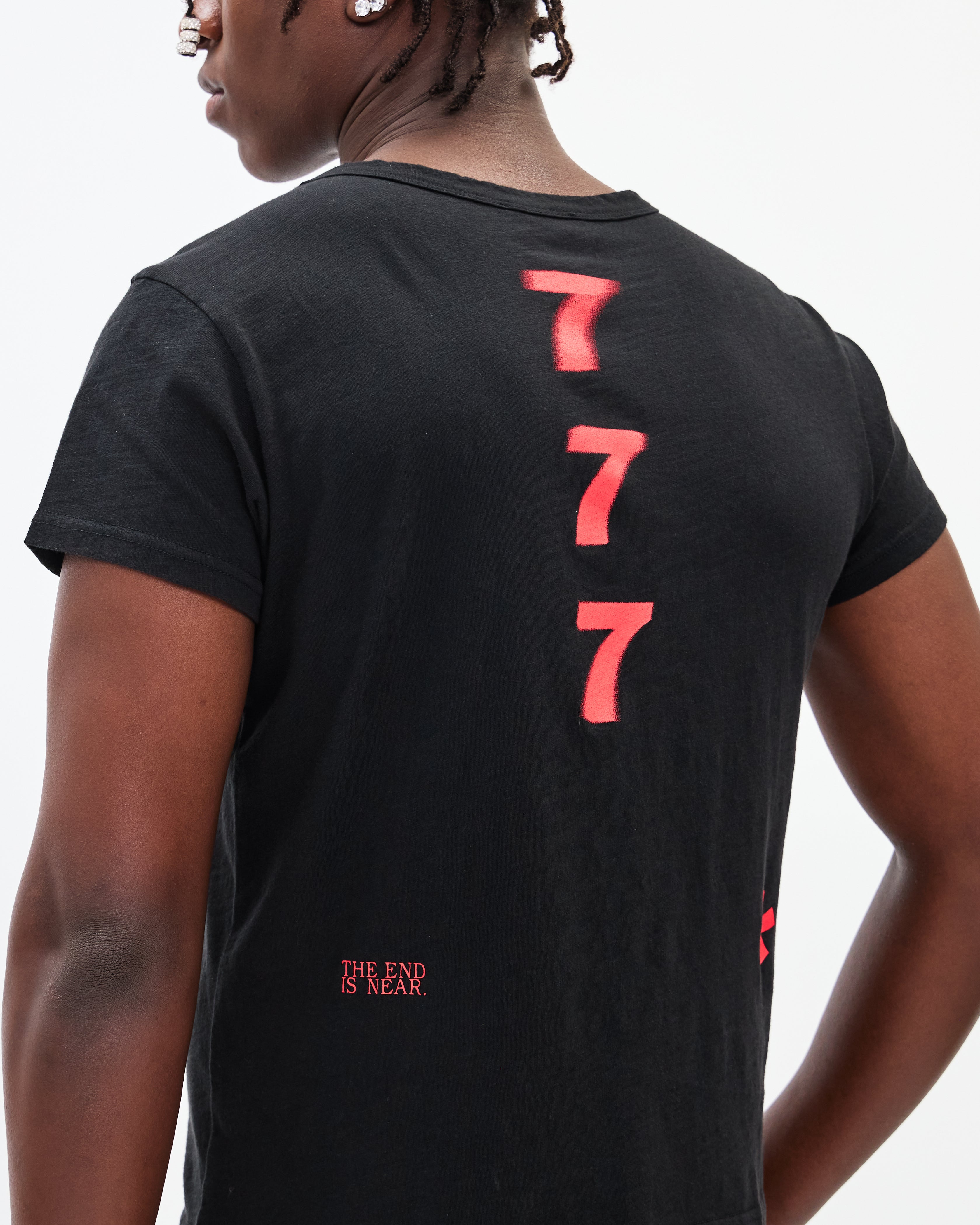777 The End Is Near Classic Tee / Black-11