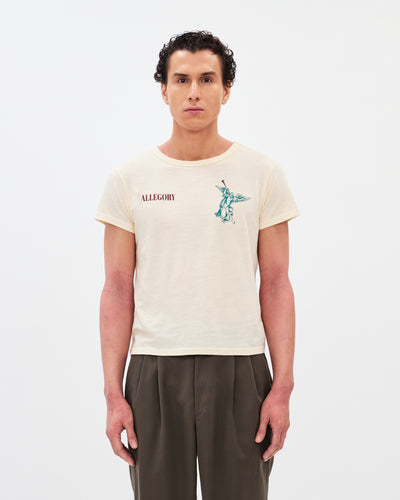 Seven Trumpets Heritage Tee / Creme