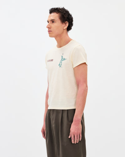 Seven Trumpets Heritage Tee / Creme