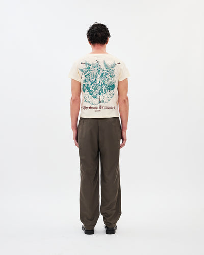 Seven Trumpets Heritage Tee / Creme