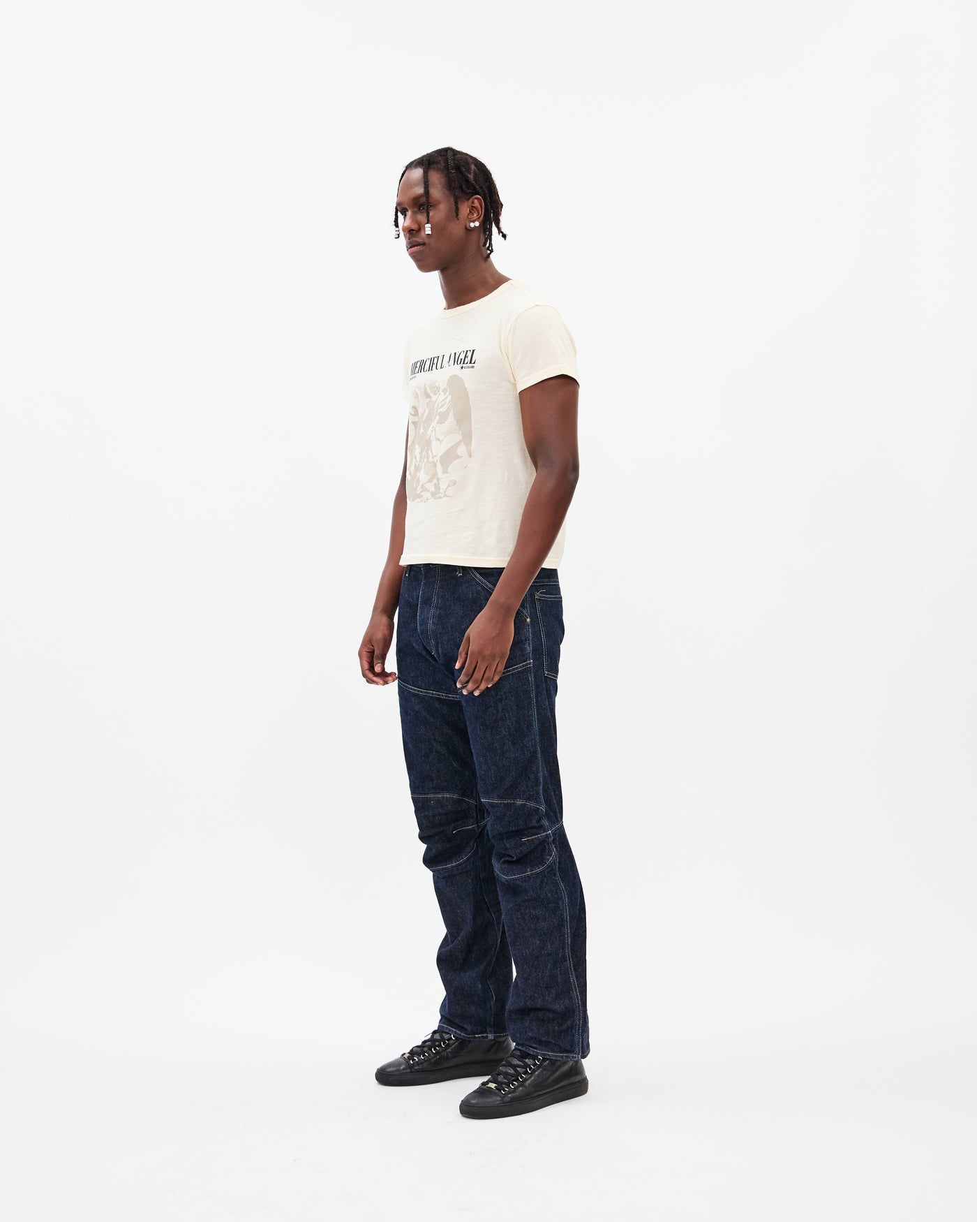 Merciful Angel Heritage Tee / Creme