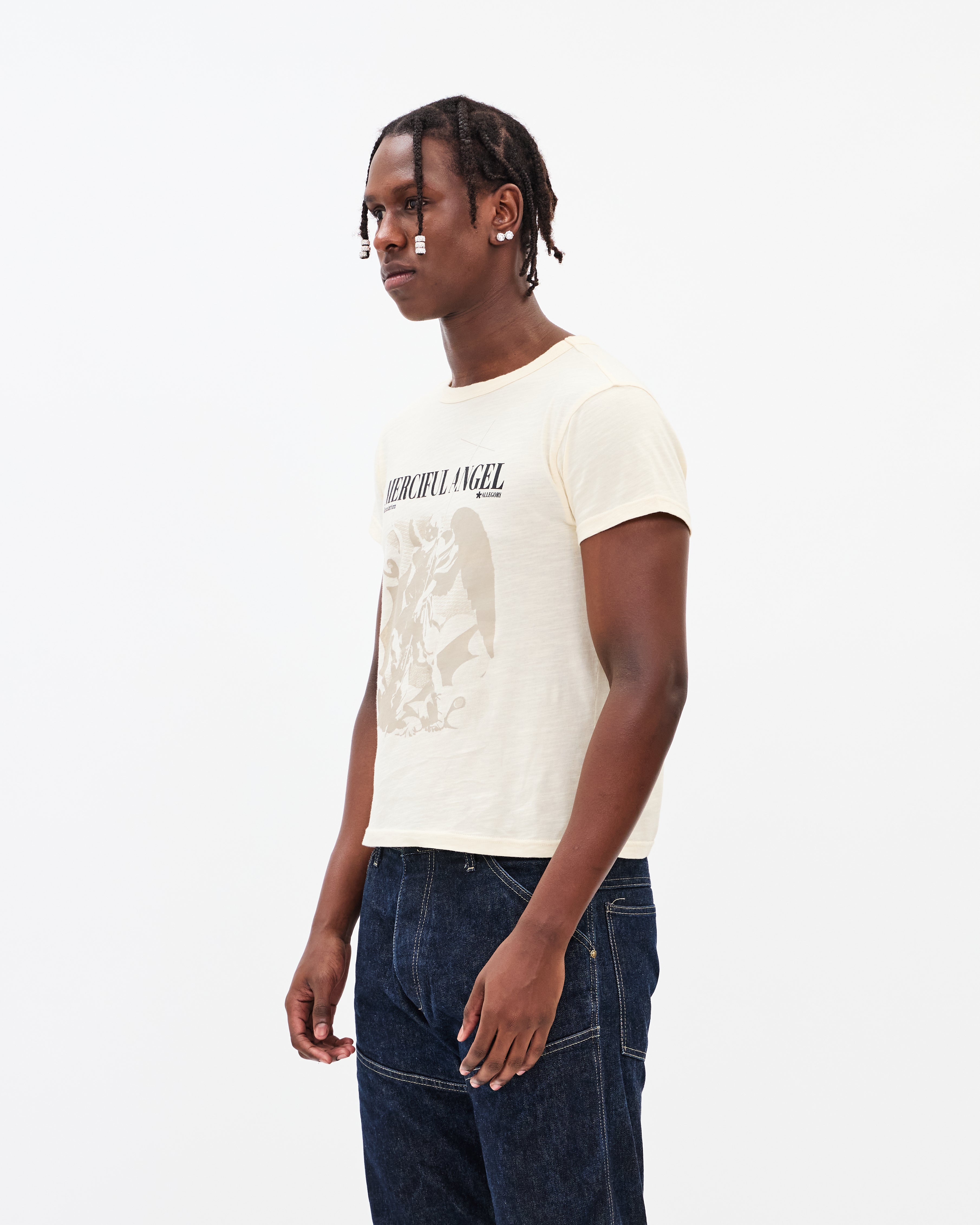 Merciful Angel Classic Tee / Creme-6