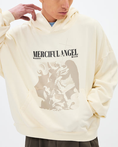 Merciful Angel Hoodie / Creme