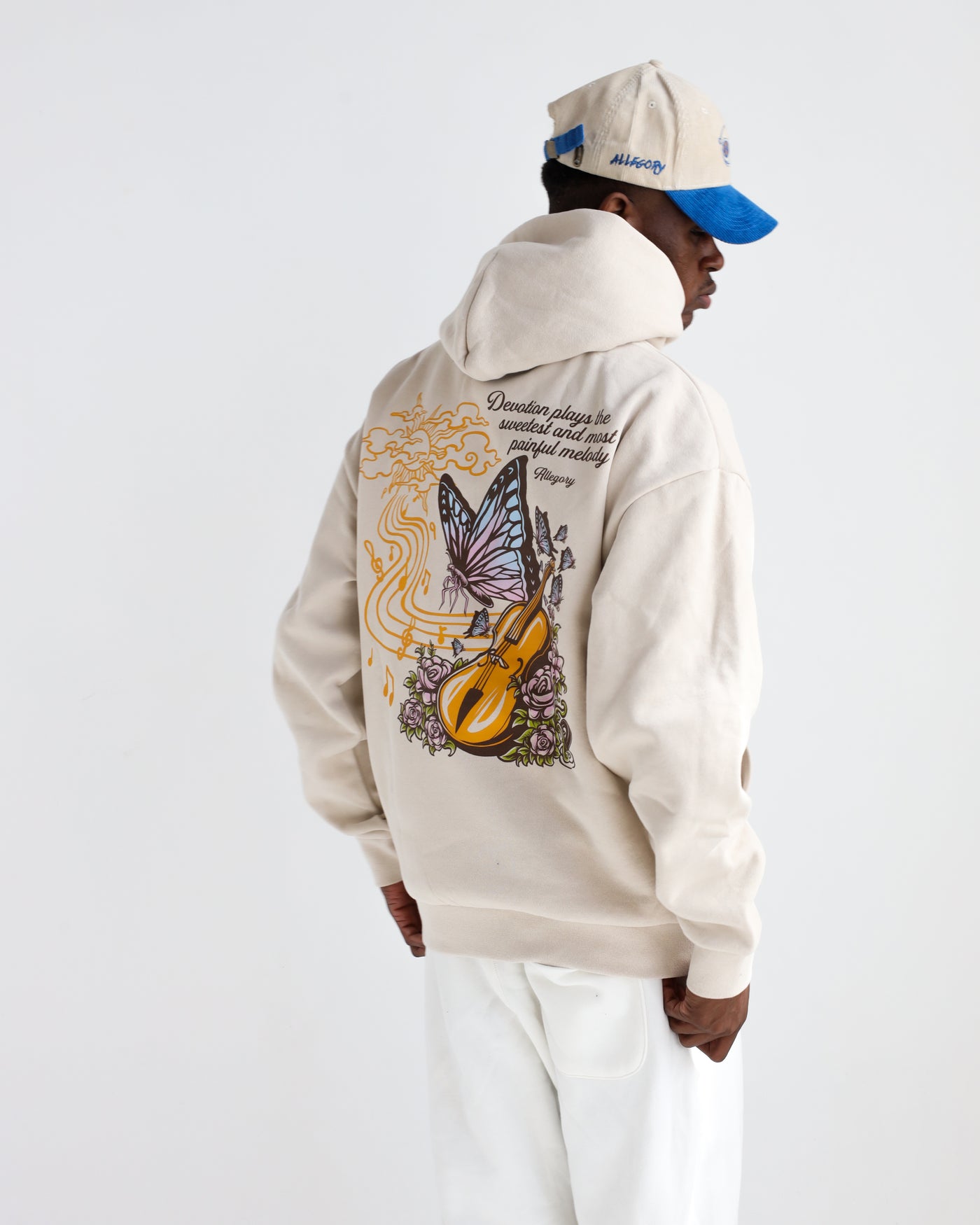 Melody Of Devotion Hoodie / Ivory