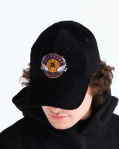 Indoor Fish Premium Corduroy Hat / Black / Black