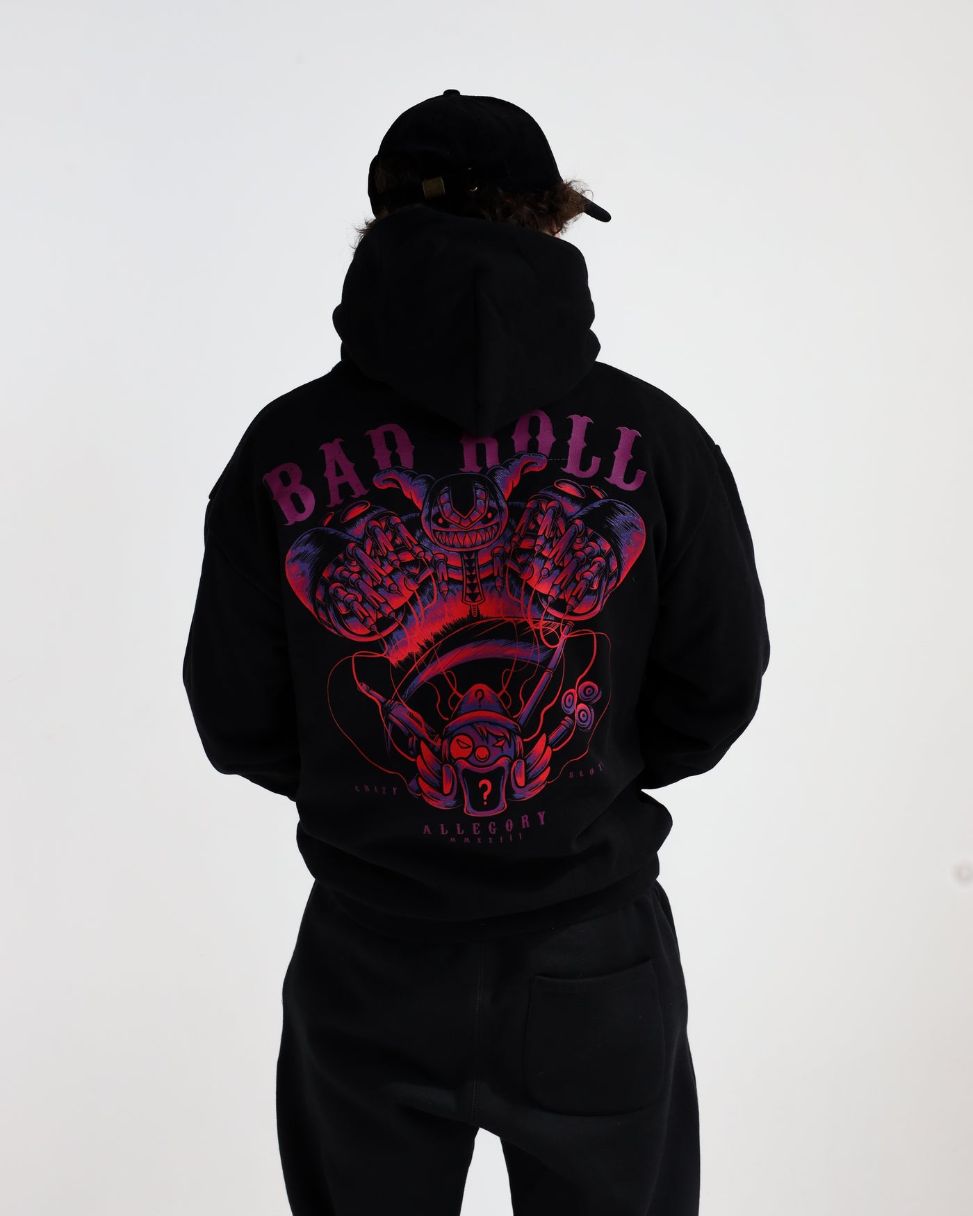 Bad Roll Hoodie / Black