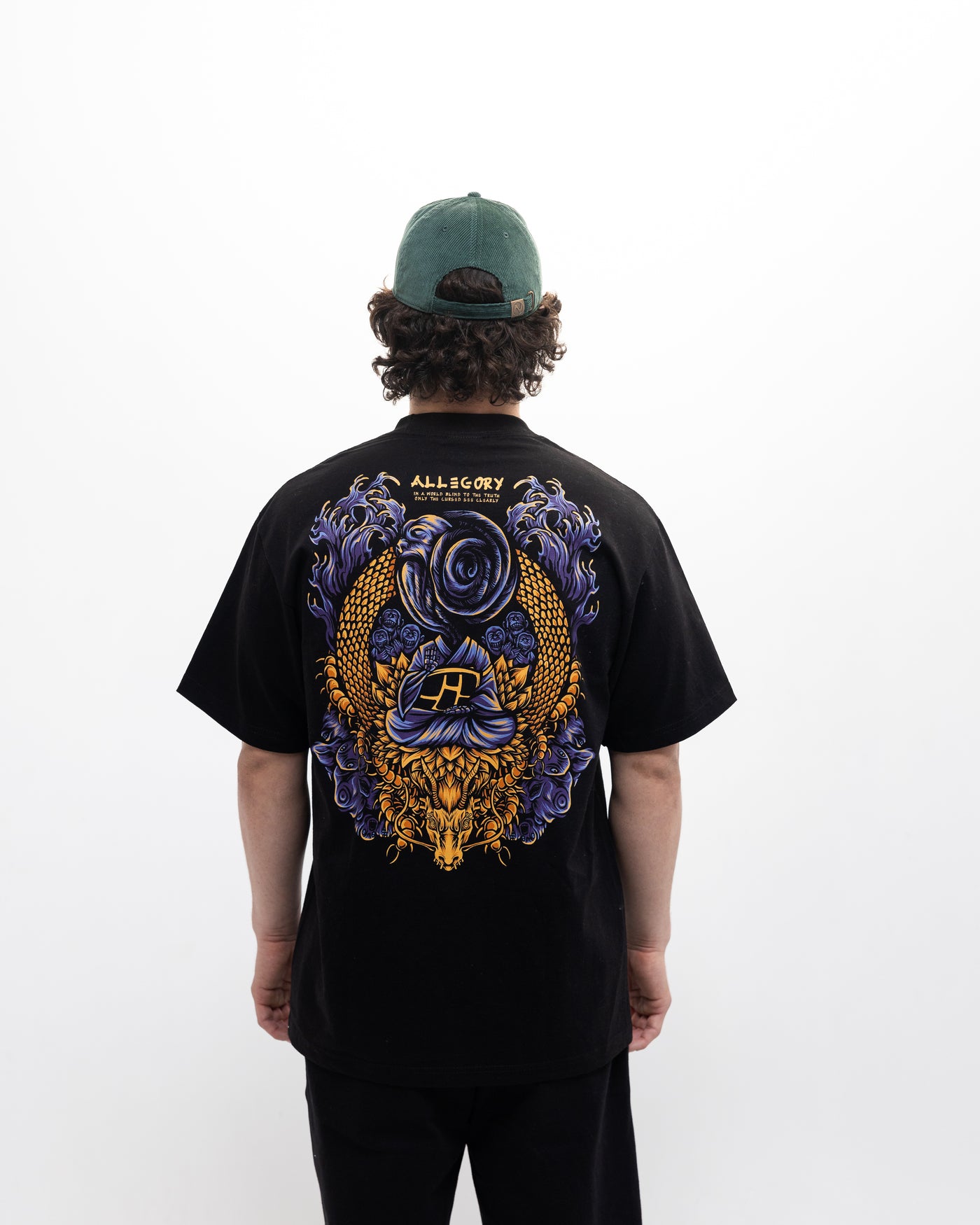 Cursed Monk Tee / Black