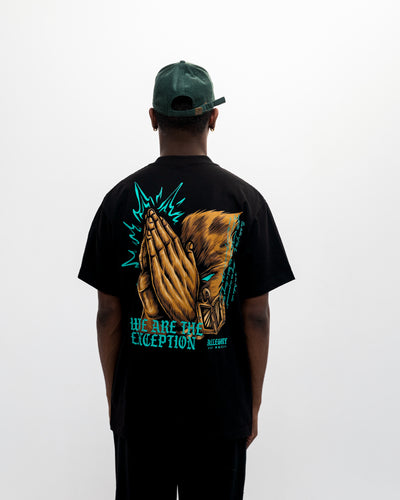 We Are The Exception Tee / Black